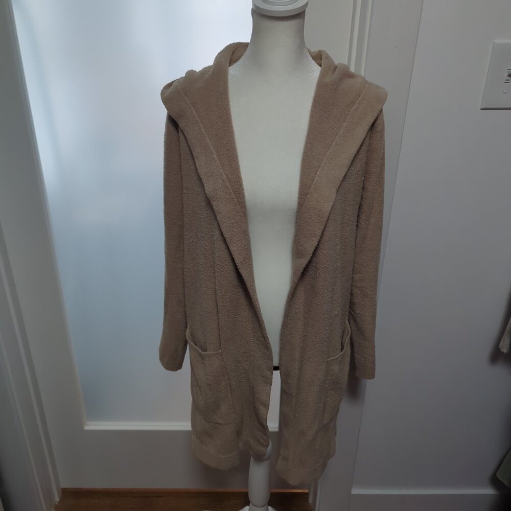 Barefoot Dream Cozychic Lite Hooded Cardigan Medium